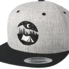 Snapback-Wild Spirit Tent Logo Grey/Black Snapback -