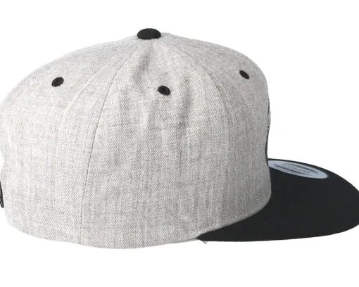 Snapback-Wild Spirit Tent Logo Grey/Black Snapback -