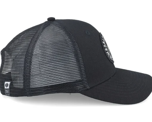 Trucker-Salty Crew Tentacles Retro Trucker - Black