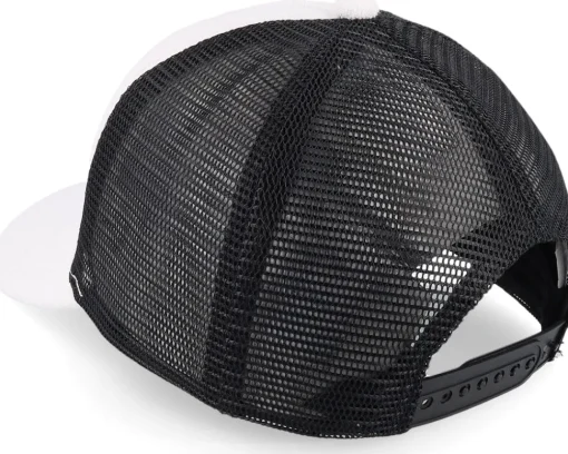 Blanks-Equip Terry /Black A-frame Trucker - White