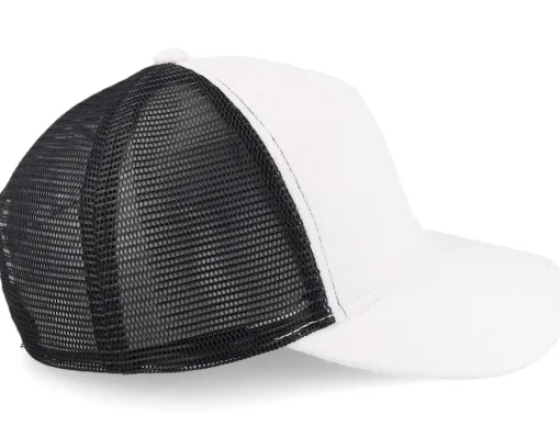 Blanks-Equip Terry /Black A-frame Trucker - White
