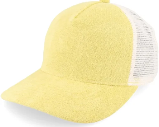 Blanks-Equip Terry /Black A-frame Trucker - White