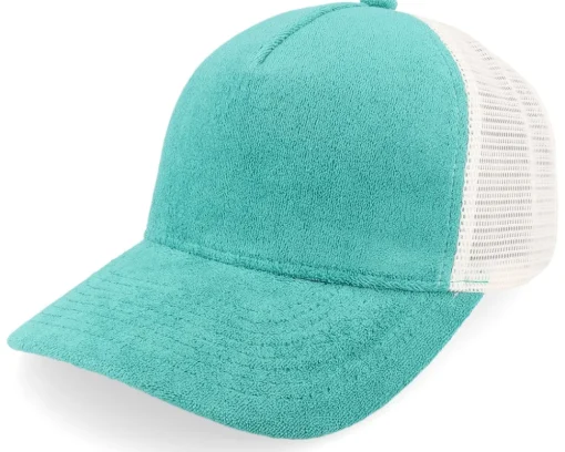 Blanks-Equip Terry /Black A-frame Trucker - White