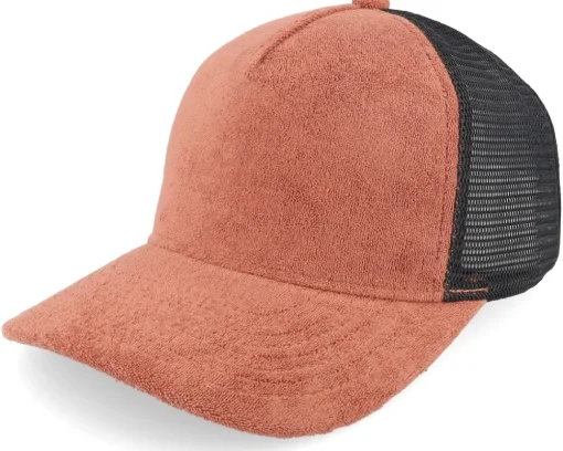 Blanks-Equip Terry /Black A-frame Trucker - White