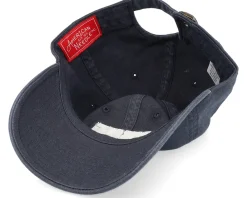 Dad Cap-American Needle Texas Ballpark Patch Navy Dad Cap -