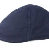 Outlet Stetson Texas Cotton 2 Navy Flat Cap -