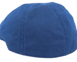 Sale Stetson Texas Cotton Navy Flat Cap -