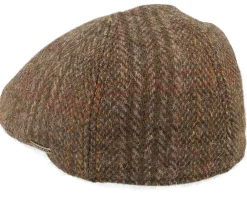 New Stetson Texas Harris Tweed Flat Cap -