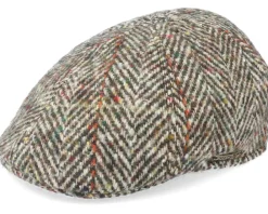 Best Stetson Texas Herringbone Multi Flat Cap -