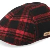 New Stetson Texas Shadow Plaid Flat Cap -