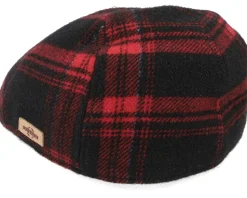New Stetson Texas Shadow Plaid Flat Cap -