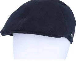 Clearance Stetson Texas Soft Cotton Navy Flat Cap -