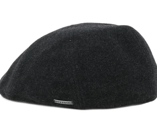 Flat Caps-Stetson Texas Wool/Cashmere Flat Cap -