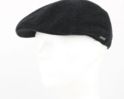 Flat Caps-Stetson Texas Wool/Cashmere Flat Cap -