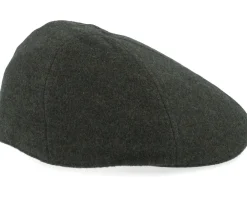 Flat Caps-Stetson Texas Wool/Cashmere Moss Flat Cap -