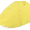 New Stetson Texas Wr Yellow Flat Cap -