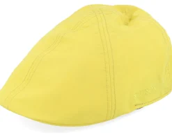 New Stetson Texas Wr Yellow Flat Cap -