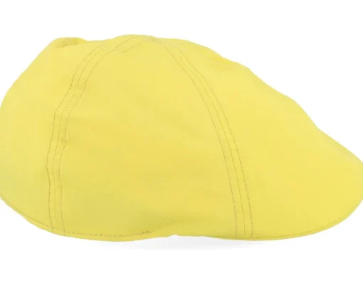 New Stetson Texas Wr Yellow Flat Cap -