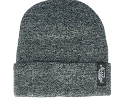 Hot SQRTN TGN Patch Beanie Heather Black Cuff -
