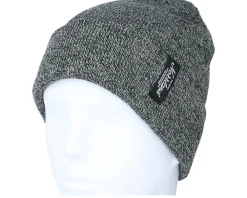 Hot SQRTN TGN Patch Beanie Heather Black Cuff -