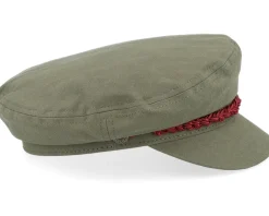 Outlet Brixton 20th Anniversary Fiddler Cap Olive Vega Cap -