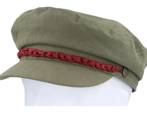 Outlet Brixton 20th Anniversary Fiddler Cap Olive Vega Cap -