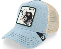 Trucker-Goorin Bros. The Cash Cow Blue Trucker -