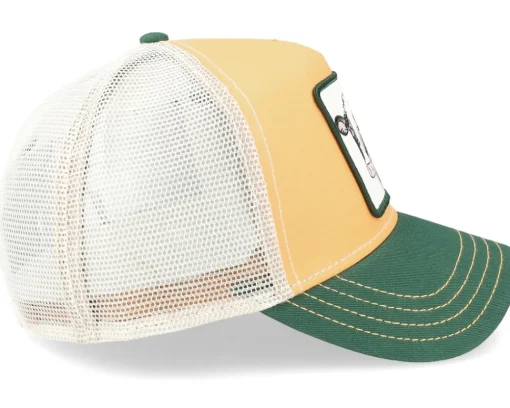 Trucker-Goorin Bros. The Cash Cow Yellow/White/Green Trucker -