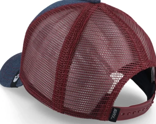 Trucker-Goorin Bros. The Freedom Eagle Navy Trucker - - Blue