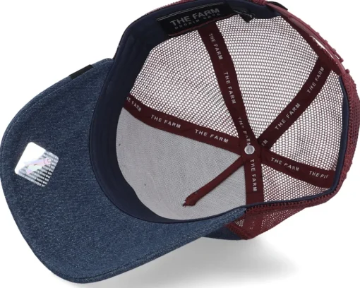 Trucker-Goorin Bros. The Freedom Eagle Navy Trucker - - Blue