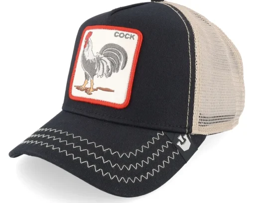 Trucker-Goorin Bros. The Freedom Eagle Navy Trucker - - Blue
