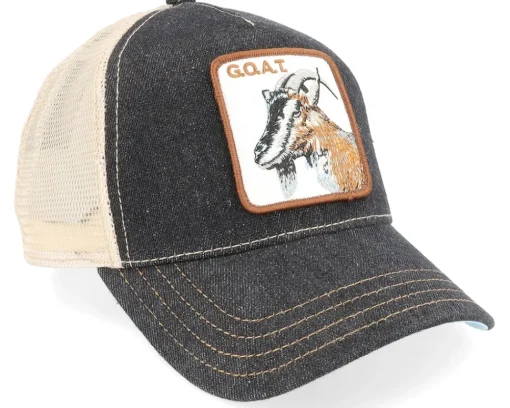 Trucker-Goorin Bros. The Goat Charcoal Trucker -