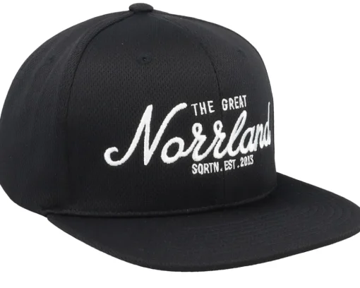 Sale SQRTN The Great Norrland Sport Black Snapback -