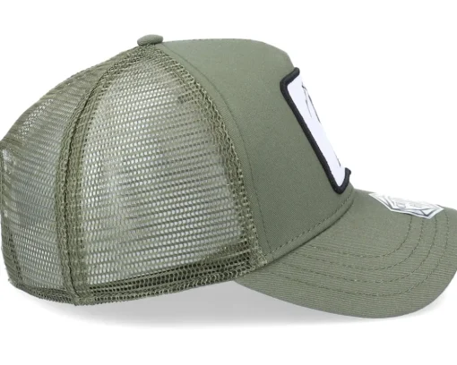 Trucker-Critiql Hit The Grim Reaper Patch Olive Trucker -
