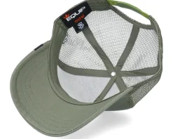 Trucker-Critiql Hit The Grim Reaper Patch Olive Trucker -