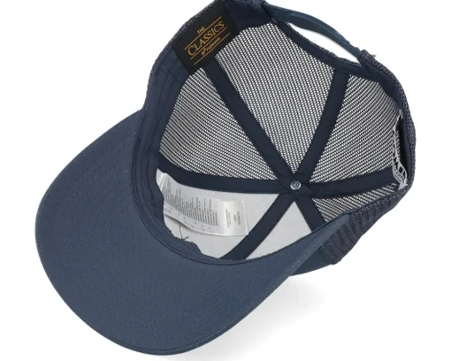 Trucker-Moomin The Groke Engraved Patch Navy Trucker - Blue