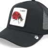 Trucker-Goorin Bros. The Lady Bug Black Trucker -