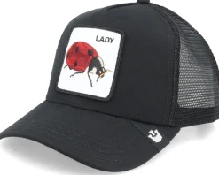 Trucker-Goorin Bros. The Lady Bug Black Trucker -
