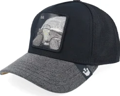Trucker-Goorin Bros. The Og Tortoise Black A-Frame Trucker -