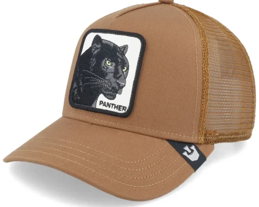 Trucker-Goorin Bros. The Panther Caramel Trucker - Brown