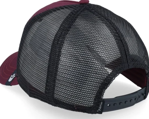 Trucker-Goorin Bros. The Panther Wine/Black Trucker - Red