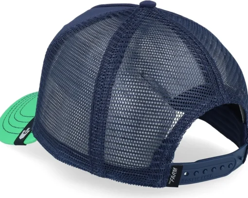 Trucker-Goorin Bros. The Predator Bird Navy/Green A-Frame Trucker -