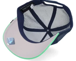 Trucker-Goorin Bros. The Predator Bird Navy/Green A-Frame Trucker -