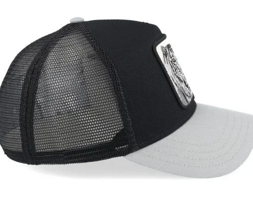 Trucker-Goorin Bros. The Savage Tiger Big Cats Black A-Frame Trucker -