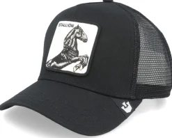Trucker-Goorin Bros. The Stallion Black Trucker -