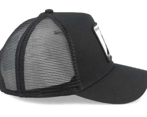Trucker-Goorin Bros. The Stallion Black Trucker -