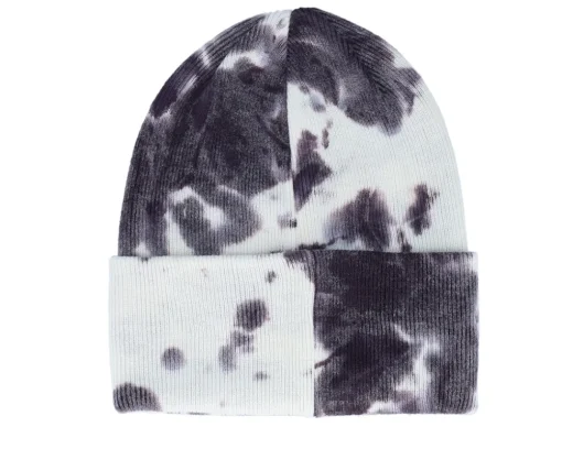 Fashion Coal The Standard Black/White Tie Dye Cuff -