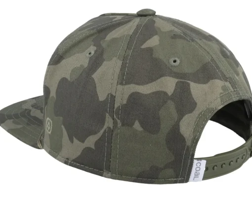 Snapback-Coal The Uniform Cap Camo Snapback -
