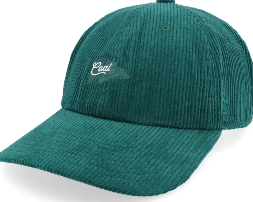 Dad Cap-Coal The Whidbey Ultra Low Profile Dark Green Dad Cap -
