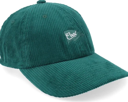 Dad Cap-Coal The Whidbey Ultra Low Profile Dark Green Dad Cap -